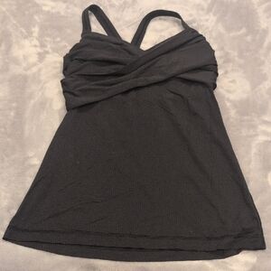 Black Women's Wrap Top